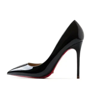 Plus Size 34-44 Sexy Red Shoes Rubber Bottom Pointed Toe Spring Shallow Women Pumps Dress Party Wedding High Heels